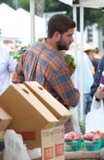 WHITNEY PORT and Tim Rosenman Shopping at Farmer