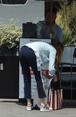 WHITNEY PORT Leaves a Salon in Los Angeles 08/25/2017