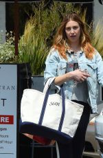 WHITNEY PORT Leaves a Salon in Los Angeles 08/25/2017