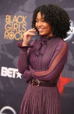 YARA SHAHIDI at BET Black Girls Rock! in Newark 08/05/2017