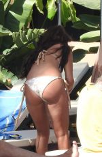 YAZMIN OUKHELLOU at Pool of Her Hotel in Marbella 08/13/2017