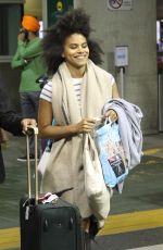 ZAZIE BEETZ at Airport in Vancouver 08/13/2017