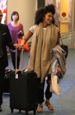 ZAZIE BEETZ at Airport in Vancouver 08/13/2017