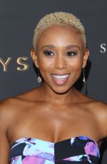 ZEE JAMES at Emmys Cocktail Reception in Los Angeles 08/22/2017
