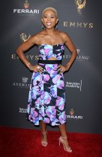 ZEE JAMES at Emmys Cocktail Reception in Los Angeles 08/22/2017