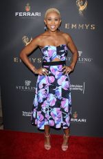 ZEE JAMES at Emmys Cocktail Reception in Los Angeles 08/22/2017