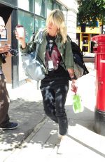 ZOE BALL Arrives at BBC Radio 2 Studios in London 08/05/2017