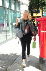 ZOE BALL Arrives at BBC Radio 2 Studios in London 08/05/2017