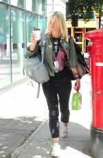 ZOE BALL Arrives at BBC Radio 2 Studios in London 08/05/2017