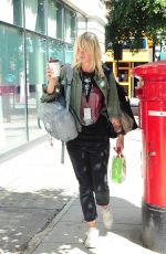 ZOE BALL Arrives at BBC Radio 2 Studios in London 08/05/2017