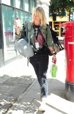 ZOE BALL Arrives at BBC Radio 2 Studios in London 08/05/2017