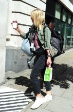 ZOE BALL Arrives at BBC Radio 2 Studios in London 08/05/2017
