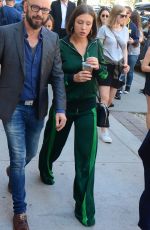 ADELE EXARCHOPOULOS Out and About in Toronto 09/12/2017