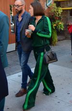 ADELE EXARCHOPOULOS Out and About in Toronto 09/12/2017