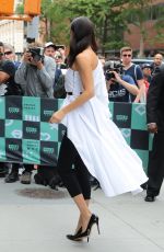 ADRIANA LIMA Arrives at AOL Build Series in New York 09/20/2017