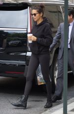 ADRIANA LIMA at Her Hotel in New York 09/08/2017