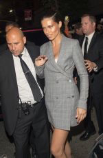 ADRIANA LIMA Night Out in New York 09/10/2017
