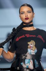 ADRIANA LIMA at Philipp Plein Fashion Show at New York Fashion Week 09/09/2017