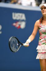 AGNIESZKA RADWANSKA at 2017 US Open Tennis Championships 09/02/2017