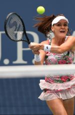 AGNIESZKA RADWANSKA at 2017 US Open Tennis Championships 09/02/2017