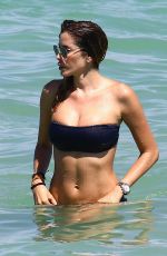 AIDA YESPICA in Bikini on the Beach in Miami 08/31/2017