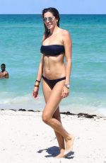 AIDA YESPICA in Bikini on the Beach in Miami 08/31/2017