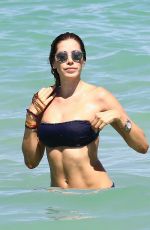 AIDA YESPICA in Bikini on the Beach in Miami 08/31/2017