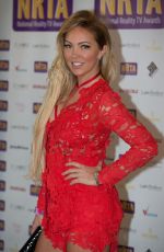 AISLEYNE HORGAN WALLACE at National Reality Awards in London 09/18/2017