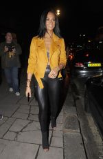 ALESHA DIXON at Fashion Council London Fashion Week Launch Party 09/14/2017