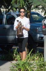 ALESSANDRA AMBROSIO at a Gym in Los Angeles 09/25/2017