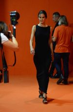 ALESSANDRA AMBROSIO at Alberta Ferretti Fashion Show at Milan Fashion Week 09/20/2017