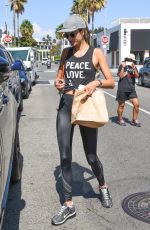 ALESSANDRA AMBROSIO Out and About in Los Angeles 09/06/2017
