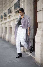ALESSANDRA AMBROSIO Out and About in Milan 09/20/2017