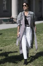 ALESSANDRA AMBROSIO Out and About in Milan 09/20/2017