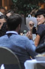 ALESSANDRA AMBROSIO Out in Milan 09/21/2017