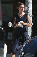 ALEXA CHUNG Out for Coffee in New York 08/01/2017
