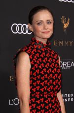 ALEXIS BLEDEL at Television Academy 69th Emmy Performer Nominees Cocktail Reception in Beverly Hills 09/15/2017