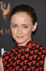 ALEXIS BLEDEL at Television Academy 69th Emmy Performer Nominees Cocktail Reception in Beverly Hills 09/15/2017