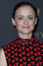 ALEXIS BLEDEL at Television Academy 69th Emmy Performer Nominees Cocktail Reception in Beverly Hills 09/15/2017