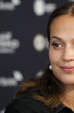 ALICIA VIKANDER at Euphoria Press Conference at 13th Zurich Film Festival 09/29/2017