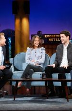 ALICIA VIKANDER at Late Late Show with James Corden 09/19/2017