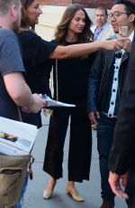 ALICIA VIKANDER in Toronto 09/12/2017