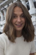 ALICIA VIKANDER Out and About in San Sebastian 09/22/2017