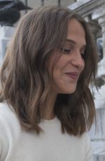 ALICIA VIKANDER Out and About in San Sebastian 09/22/2017