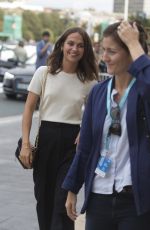 ALICIA VIKANDER Out and About in San Sebastian 09/22/2017