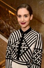 ALISON BRIE at Glamour x Tory Burch Women to Watch Lunch in Beverly Hills 09/15/2017