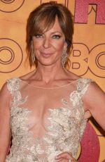 ALLISON JANNEY at HBO Post Emmy Awards Reception in Los Angeles 09/17/2017