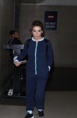 ALYSSA MILANO at Los Angeles International Airport 09/02/2017