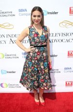 ALYSSA MILANO at Television Industry Advocacy Awards in Hollywood 09/16/2017