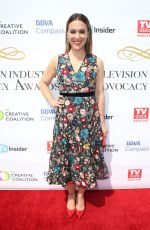 ALYSSA MILANO at Television Industry Advocacy Awards in Hollywood 09/16/2017